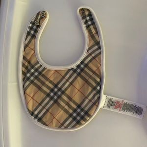 Authentic Burberry baby bib infant
